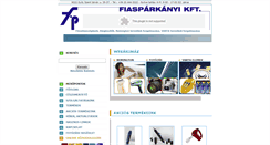 Desktop Screenshot of fiasparkanyi.hu
